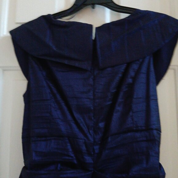 16W Women's Alex Evenings Purple Evening Gown - Picture 3 of 5